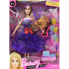 Muñeca Beauty Fashion Doll Violinista Violeta
