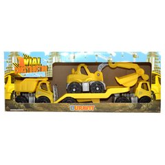 Camion Volcador, Retro Excavadora y Camion Remolque Mini Constructor Duravit - comprar online