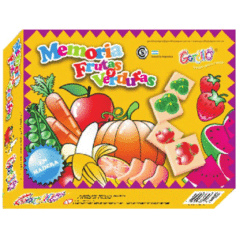 Memoria Frutas y Verduras en Madera Gordillo - comprar online