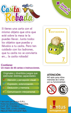 Cartas Casita Robada "Bontus" - comprar online