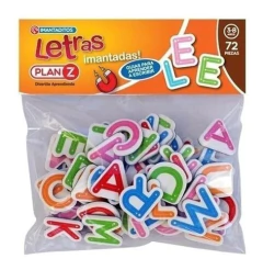 LETRAS IMANTADAS X 72PZAS PLAN Z en internet