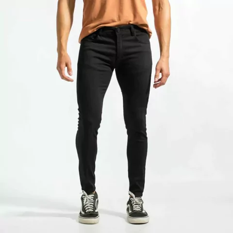 JEAN NEGRO SATINADO (VOJESAT)