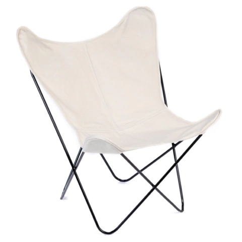 OFERTA / BKF / ASIENTO LONA CRUDA EXTRA FUERTE / ESTRUCTURA NEGRA