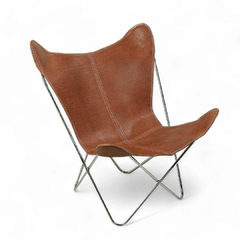 BUTTERFLY CHAIR · V A Q U E T A · BROWN - CALMA CHICHA