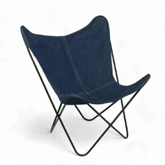 BUTTERFLY CHAIR · BLUE · DENIM