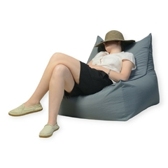 BEANBAG ONE · O U T D O O R · GREY