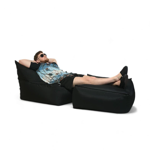 PUF / EXTERIOR / UNO + PRISMA / NEGRO - comprar online