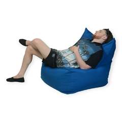 BEANBAG ONE · O U T D O O R · BLUE