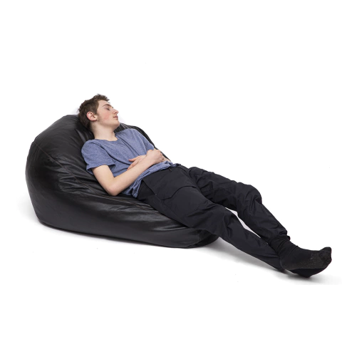 BEANBAGS / PEAR / GENUINE LEATHER