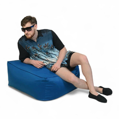 PRISM BEANBAG · O U T D O O R · BLUE