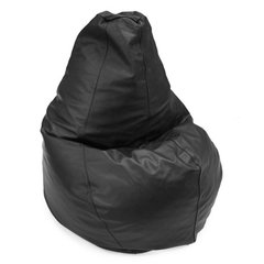 genuine leather beanbag