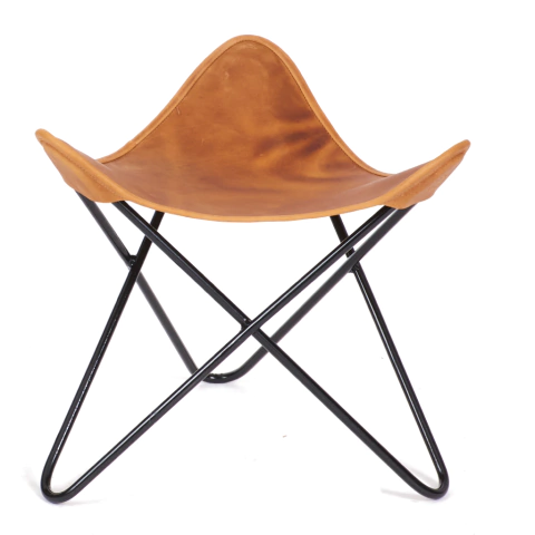 TRIPODE / ASIENTO CUERO ENGRASADO / TOSTADO