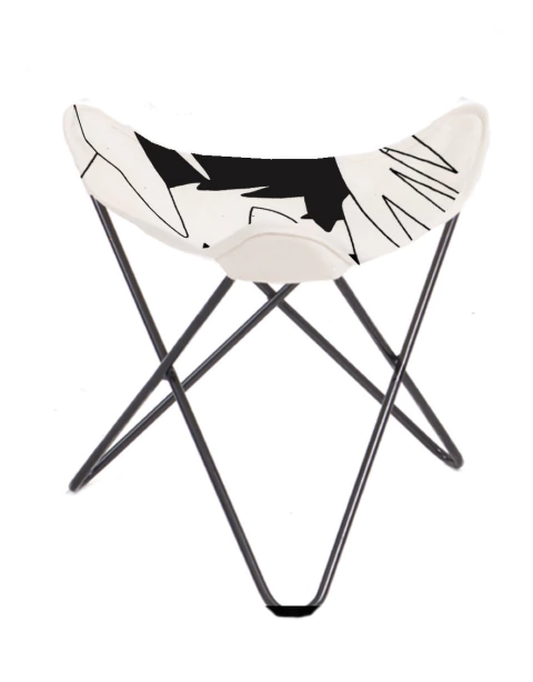 TRIPODE / ASIENTO LONA CRUDA / LAURA SPIVAK - comprar online