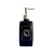 Dispenser De Baño Jabon Liquido Vidrio Essential Negro