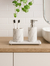 Set 2 bandejas organizadoras absorbente diatomite Yabuz Marbel - comprar online