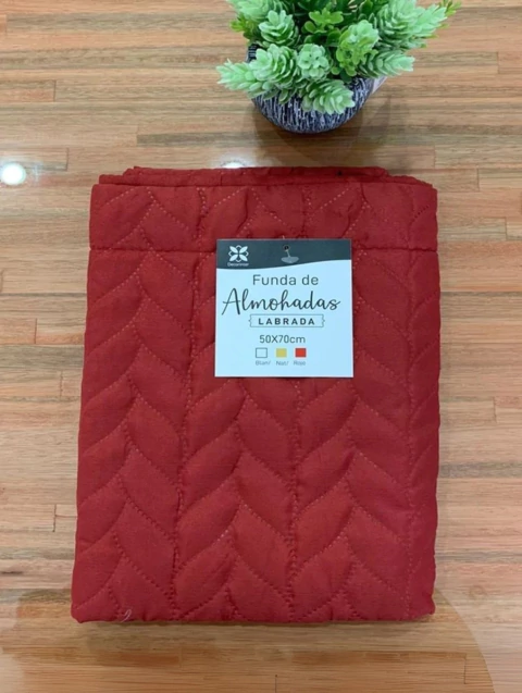 Funda de Almohadon Labrada 50x70 cm - Decorinter-Renová con Diseño