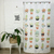 Cortina de baño TEFLON estampada Green Garden