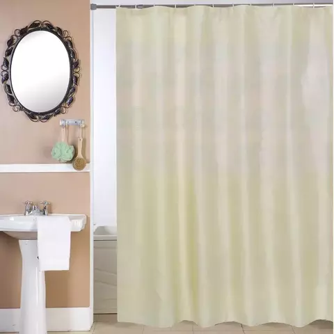 Cortina de baño TEFLON estampada Flow rosa