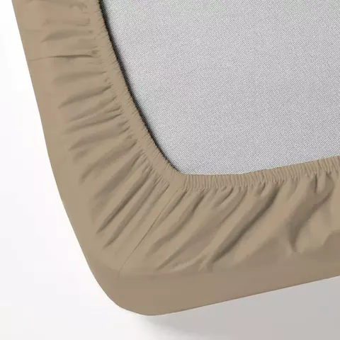 Sábana Ajustable 1 1/2 plaza Percal 100 % Algodón
