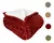 Frazada Corderito Queen Size Rojo - comprar online