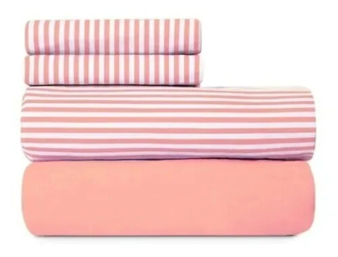 Sabanas Queen 180 hilos Line Rosa en internet