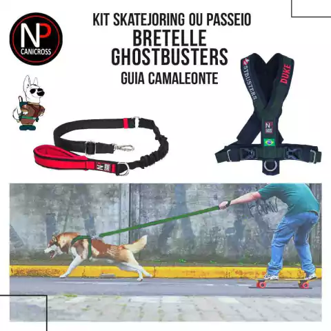 KIT SKATEJORING UNO BRETELLE SPORT (GHOSTBUSTERS)