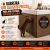 Protetor Saia Cama Box Rígido e Arranhador Para Gatos - comprar online