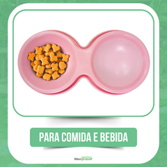 Comedouro E Bebedouro Duplo 280 / 280 Ml Antiformiga na internet