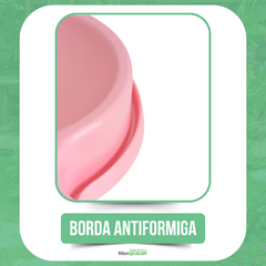 Comedouro E Bebedouro Duplo 280 / 280 Ml Antiformiga - Menplast Indústria