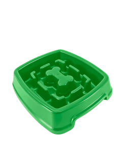 Comedouro Lento Educador Interativo Para Cães 1200ml - comprar online