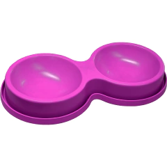 Comedouro E Bebedouro Duplo 280 / 280 Ml Antiformiga