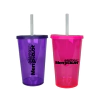 Copo Twister 575ml - Com tampa e Canudo Personalizado
