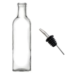 Botella con pico mini