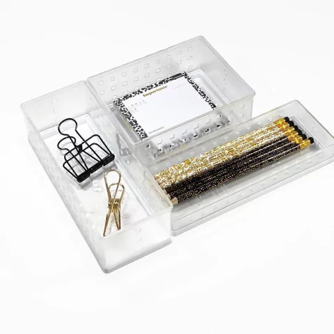 Contenedor apilable bajo