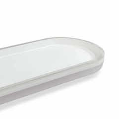 Bandeja Luisa oval blanca - comprar online