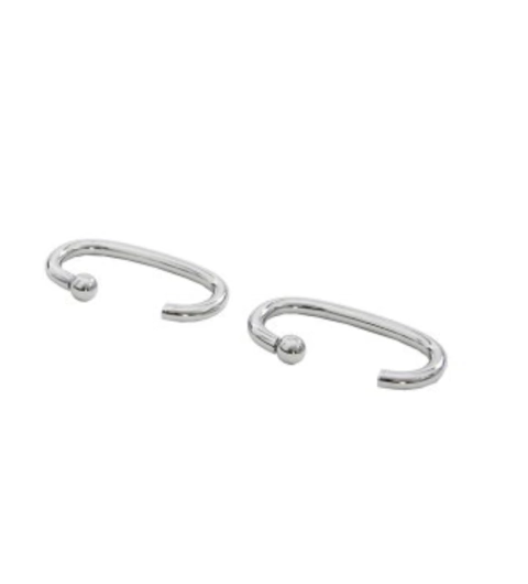 Ganchos para cortina de baño Curve