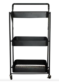 Carrito Blas plegable negro - comprar online