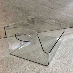 Cajón acrílico con abertura Gleam grande