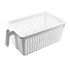 Contenedor con mango blanco chico - comprar online