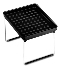 Estante negro chico