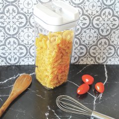 Frasco hermético para alacena grande blanco en internet