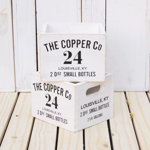 Cubo California blanco