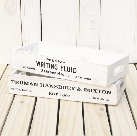 Bandeja California chica blanca