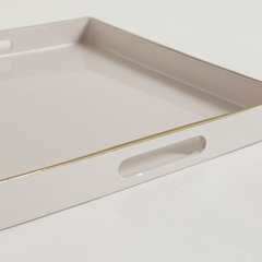 Bandeja Nefertiti cuadrada cruda - comprar online