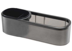 Organizador de baño black con adhesivo - comprar online