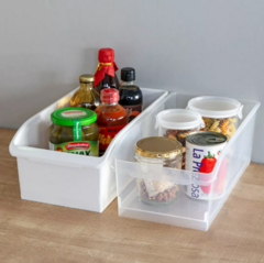 Contenedor Uniform con ruedas transparente - Tu espacio organizado