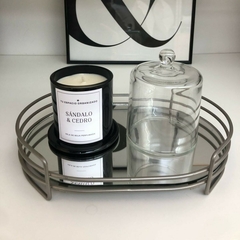 Vela Londres Sándalo y Cedro negra - comprar online