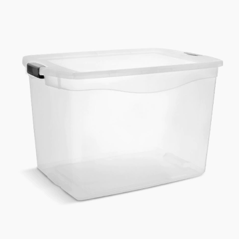 Baúl Río grande tapa transparente