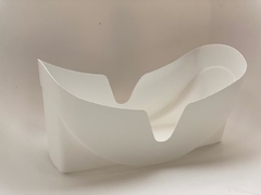 Contenedor para tapas plástico blanco