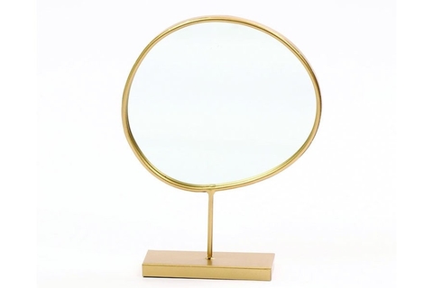 Espejo oval bajo
